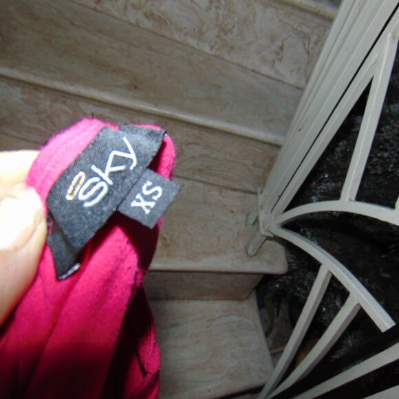 SKY Strapless Mini DressY2K Artsy Jeweled Tigers Pink Bodycon Mob Wife Elegant - Picture 10 of 11